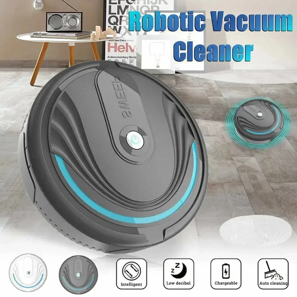 (image for) Home Automatic Floor Clraning Robot Mini Intelligent Wireless Vacuum Cleaner USB Rechargeable Wet And Dry Homesweeper